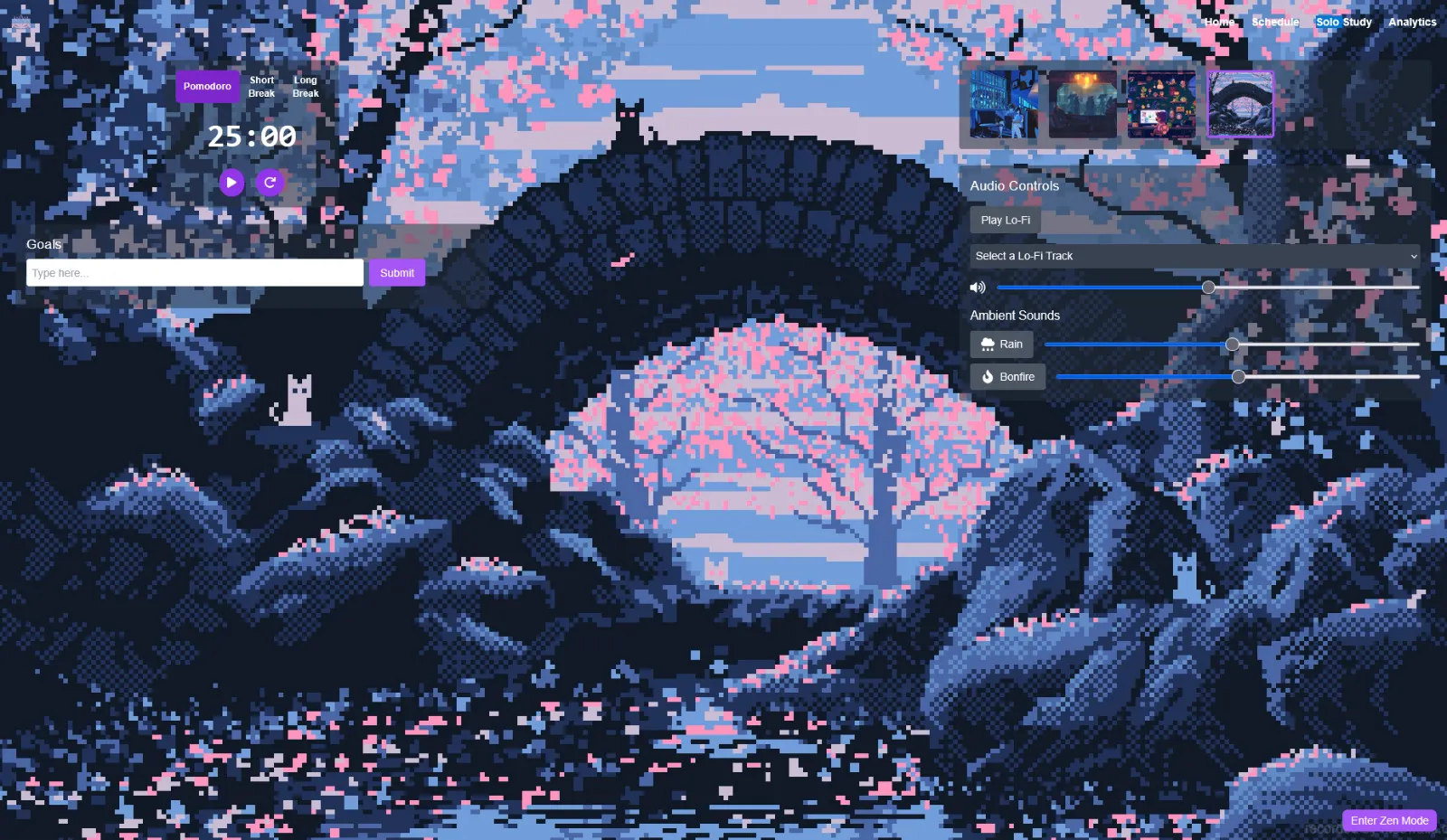Screenshot of Studium Project